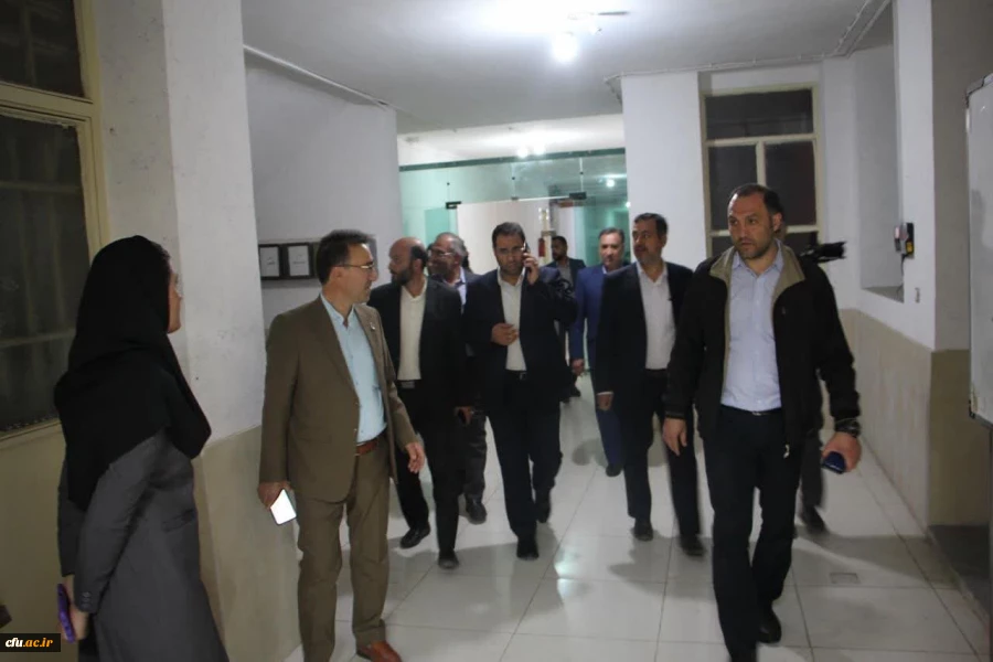 بازدید سرپرست وزارت آموزش و پرورش و رییس دانشگاه فرهنگیان از مرکز آموزش عالی سلمان فارسی دانشگاه فرهنگیان فارس 3