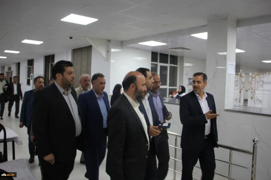 بازدید رییس دانشگاه فرهنگیان از مرکز آموزش عالی سلمان فارسی دانشگاه فرهنگیان فارس 3