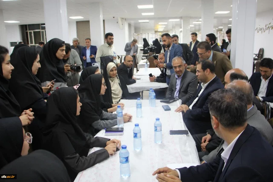 بازدید سرپرست وزارت آموزش و پرورش دانشگاه فرهنگیان مرکز سلمان فارسی دانشگاه فرهنگیان شیراز 2