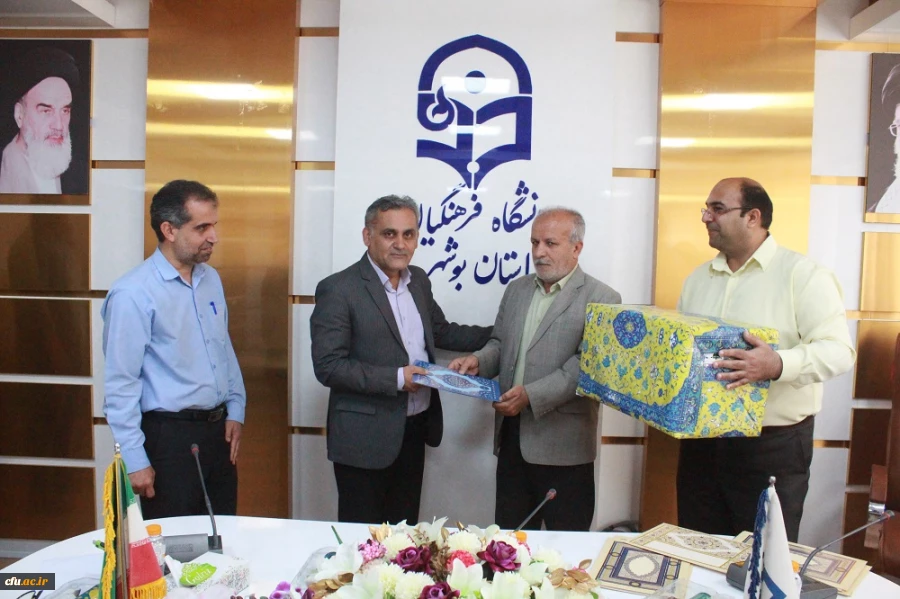 با حضور رئیس دانشگاه انجام شد؛
تقدیر از مسئولان و فعالان حوزه دانشجویی پردیس های دانشگاه فرهنگیان استان بوشهر 2