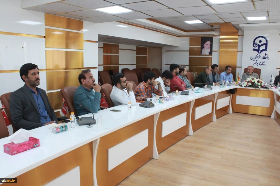 با حضور رئیس دانشگاه انجام شد؛
تقدیر از مسئولان و فعالان حوزه دانشجویی پردیس های دانشگاه فرهنگیان استان بوشهر 8