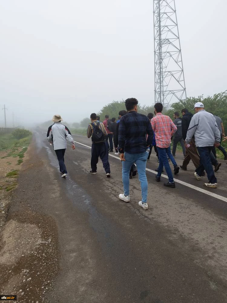 همایش پیاده روی یک روزه در مسیر جنگل فندقلو