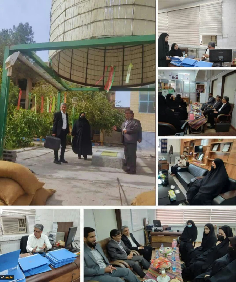 بازدید از فعالیت های فرهنگی و اجتماعی دانشگاه فرهنگیان سیستان و بلوچستان
 2