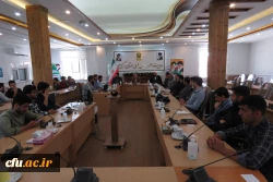 مراسم تکریم و معارفه مسئول بسیج دانشجویی
 3