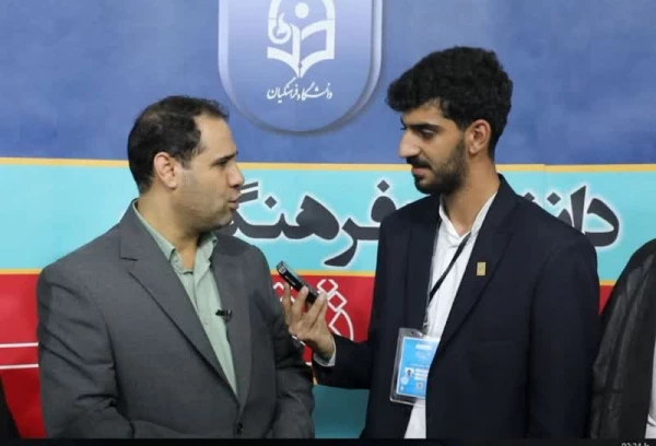 گزارش دانشجو معلم یاوران رسانه با دکتر صحرایی 4