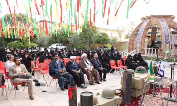 چهارمین سالگرد تدفین شهید گمنام در پردیس حضرت معصومه(س) 2