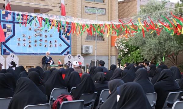 چهارمین سالگرد تدفین شهید گمنام در پردیس حضرت معصومه(س) 7