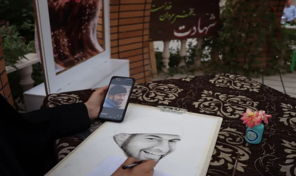 چهارمین سالگرد تدفین شهید گمنام در پردیس حضرت معصومه(س) 10