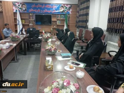 دیدار رئیس دانشگاه فرهنگیان و دانشجو معلمان حوزه رسانه
 2