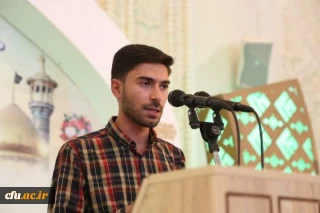 دانشجو معلم دانشگاه فرهنگیان فارس سخنران پیش از خطبه های نمازجمعه شیراز
