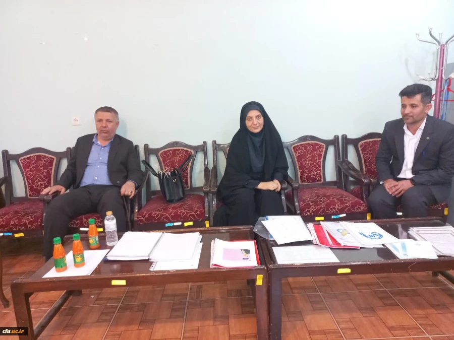 با حضور ناظر سازمان مرکزی دانشگاه فرهنگیان انجام شد:
 سنجش وارزیابی فعالیت های حوزه فرهنگی و اجتماعی دانشگاه استان کرمان 2