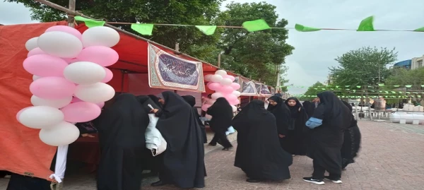 موکب دخترانه گروه جهادی- فرهنگی دانشگاه فرهنگیان اردبیل