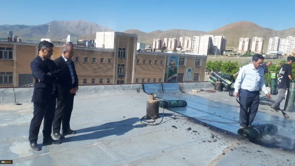 آغاز عملیات احداث ساختمان آموزشی- اداری  وتوسعه و تجهیز مدارس استان 6000 مترمربع ایزوگام در پردیس های استان  4