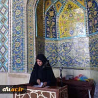 دانشجو معلم دانشگاه فرهنگیان قزوین سخنران پیش از خطبه های نماز جمعه قزوین 2