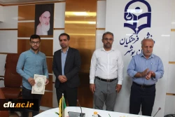 در دانشگاه فرهنگیان استان بوشهر؛
برگزیدگان علمی کانون شاهد و ایثارگر تقدیر شدند 13