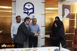 در دانشگاه فرهنگیان استان بوشهر؛
برگزیدگان علمی کانون شاهد و ایثارگر تقدیر شدند 14