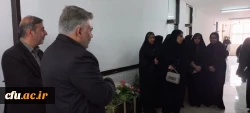 بازدید معاون و مدیرکل دفتر نظارت و ارزیابی سازمان مرکزی  از دانشگاه فرهنگیان استان خوزستان 3