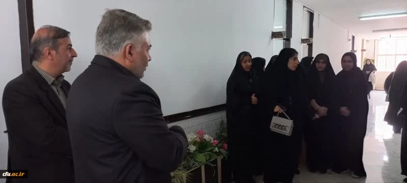 بازدید معاون و مدیرکل دفتر نظارت و ارزیابی سازمان مرکزی  از دانشگاه فرهنگیان استان خوزستان 3