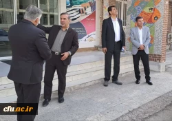 بازدید معاون و مدیرکل دفتر نظارت و ارزیابی سازمان مرکزی  از دانشگاه فرهنگیان استان خوزستان 4