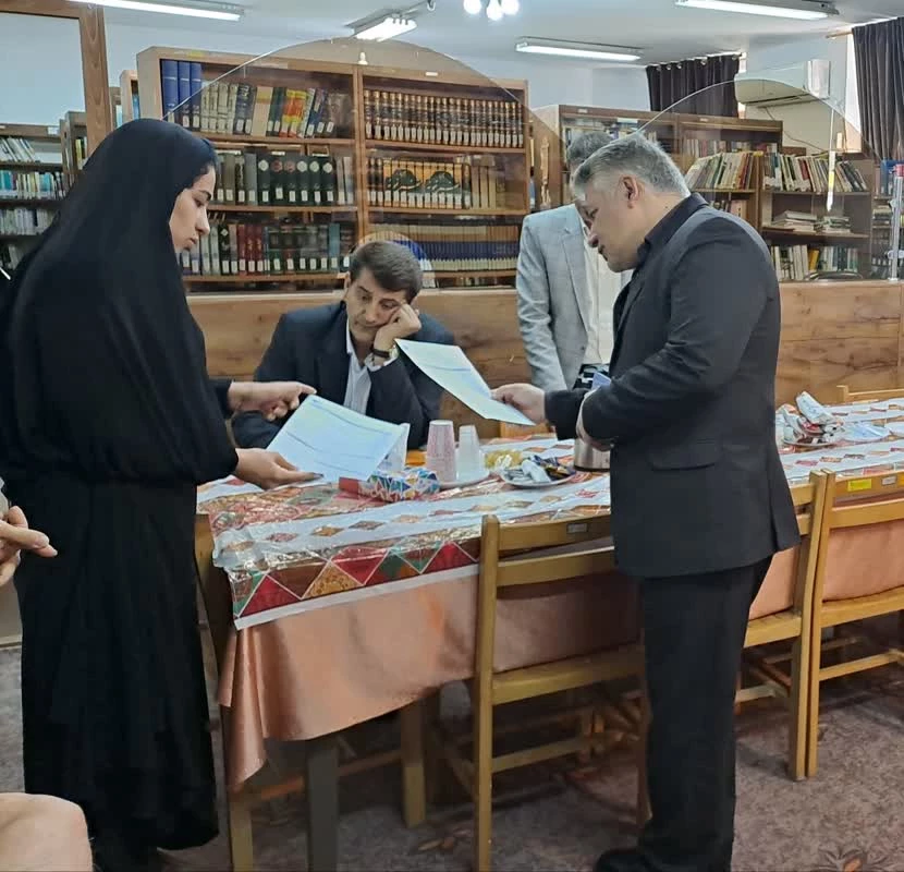 بازدید معاون و مدیرکل دفتر نظارت و ارزیابی سازمان مرکزی  از دانشگاه فرهنگیان استان خوزستان 7