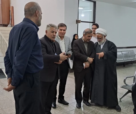 بازدید معاون و مدیرکل دفتر نظارت و ارزیابی سازمان مرکزی  از دانشگاه فرهنگیان استان خوزستان 8