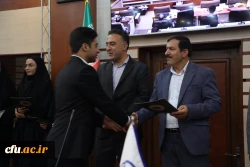 مراسم اختتامیه چهارمین جشنواره ملی یادگیری الکترونیکی دانشگاه فرهنگیان برگزار شد. 14