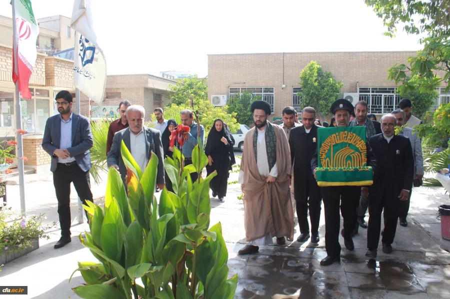 همزمان با سالروز آزادسازی خرمشهر؛
کاروان خدام حرم رضوی در دانشگاه فرهنگیان استان بوشهر حضور یافتند 3