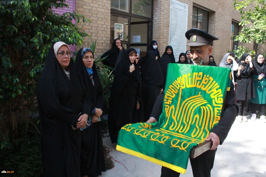 همزمان با سالروز آزادسازی خرمشهر؛
کاروان خدام حرم رضوی در دانشگاه فرهنگیان استان بوشهر حضور یافتند 10