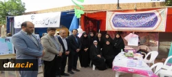 بازدید از موکب دخترانه گروه جهادی- فرهنگی دانشگاه فرهنگیان اردبیل