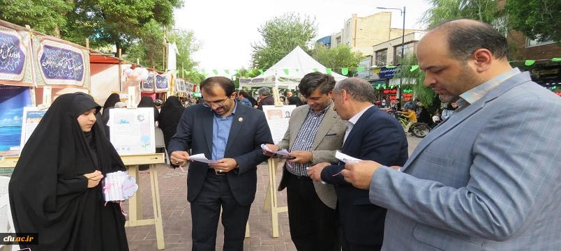 بازدید از موکب دخترانه گروه جهادی- فرهنگی دانشگاه فرهنگیان اردبیل