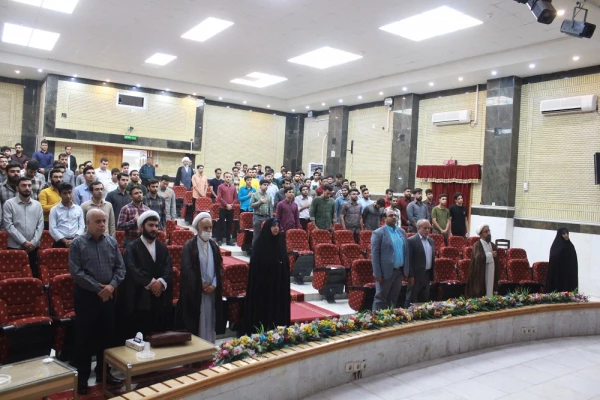 با حضور رئیس ستاد اقامه نماز استان بوشهر؛
دوره معراج در دانشگاه فرهنگیان بوشهر برگزار شد 18