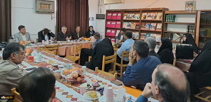 گزارش بازدید دو روزه سرپرست معاونت نظارت،ارزیابی و تضمین کیفیبت دانشگاه فرهنگیان از استان خوزستان 7