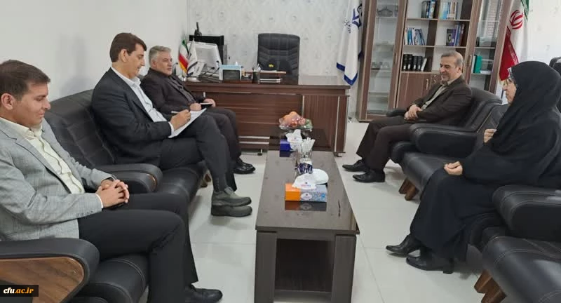 گزارش بازدید دو روزه سرپرست معاونت نظارت،ارزیابی و تضمین کیفیبت دانشگاه فرهنگیان از استان خوزستان 8