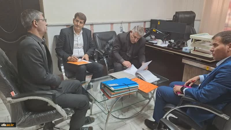 گزارش بازدید دو روزه سرپرست معاونت نظارت،ارزیابی و تضمین کیفیبت دانشگاه فرهنگیان از استان خوزستان 9