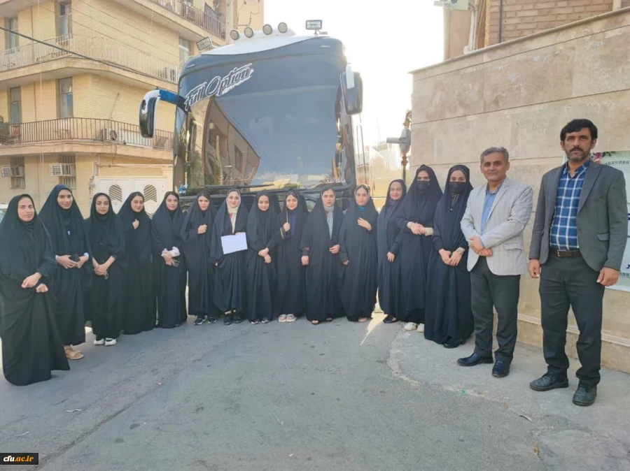 
معاون هماهنگی دانشگاه فرهنگیان استان بوشهر:
اعزام 51 دانشجو معلم به اردوی زیارت اولی ها در مشهد مقدس 2