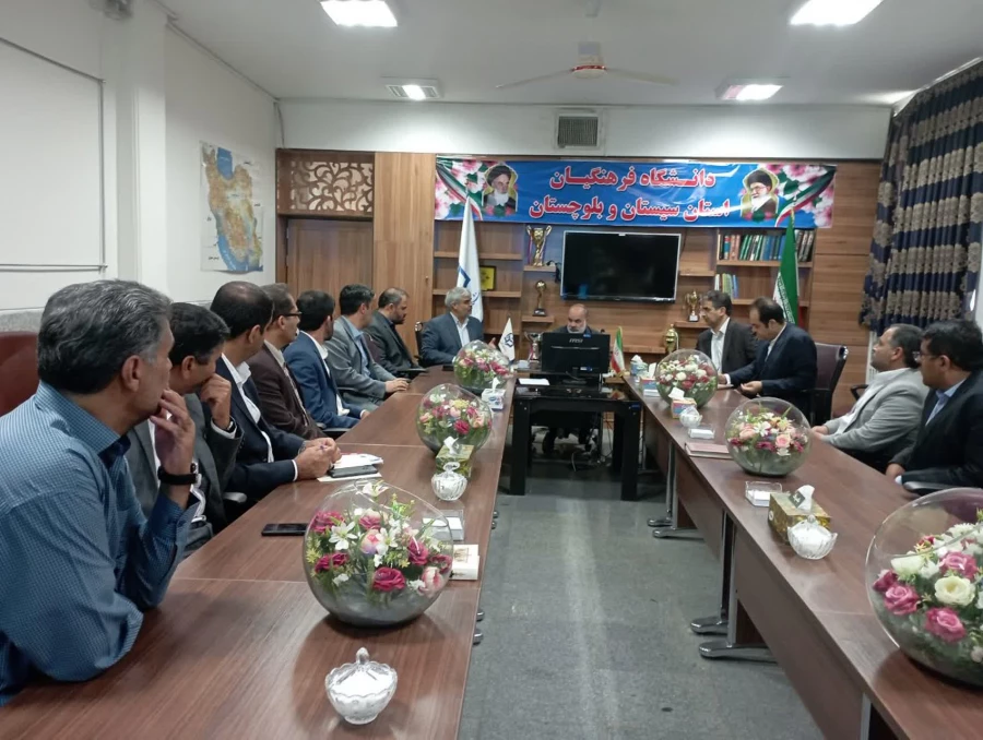 بازدید استاندار سیستان و بلوچستان از دانشگاه فرهنگیان استان
 2