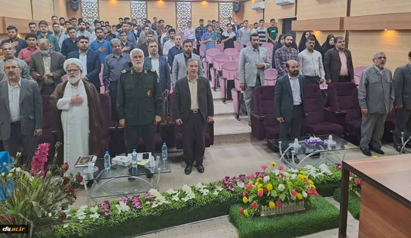 برگزاری نشست هم اندیشی با عنوان ((امام خمینی،مقاومت و دفاع مقدس ))در دانشگاه فرهنگیان خوزستان 2