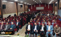 با حضور نماینده مردم کرمانشاه در مجلس شورای اسلامی از فعالان فرهنگی و جهادی دانشگاه فرهنگیان تجلیل به عمل آمد. 7