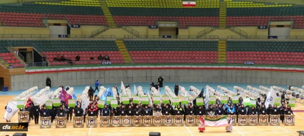 ایین افتتاحیه اولین لیگ کشوری دانشجومعلمان دانشگاه فرهنگیان
