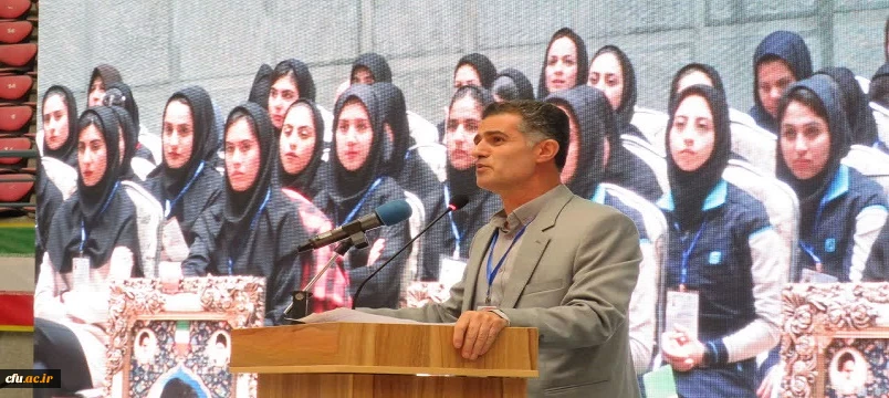 ایین افتتاحیه اولین لیگ کشوری دانشجومعلمان دانشگاه فرهنگیان
