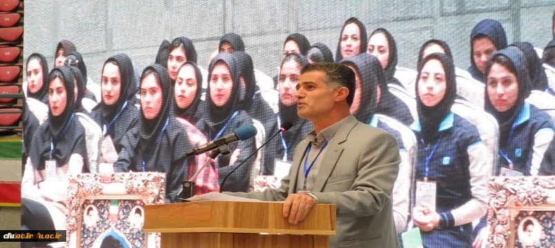 ایین افتتاحیه اولین لیگ کشوری دانشجومعلمان دانشگاه فرهنگیان
