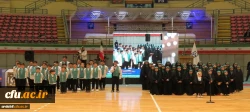 ایین افتتاحیه اولین لیگ کشوری دانشجومعلمان دانشگاه فرهنگیان
