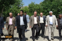 بازدید معاون هماهنگی امور عمرانی استانداری مرکزی از دانشگاه فرهنگیان
 2