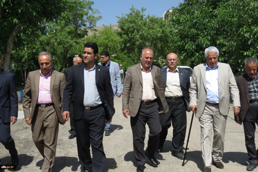 بازدید معاون هماهنگی امور عمرانی استانداری مرکزی از دانشگاه فرهنگیان
 2