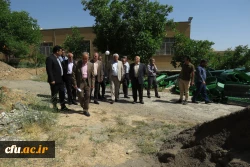 بازدید معاون هماهنگی امور عمرانی استانداری مرکزی از دانشگاه فرهنگیان
 4