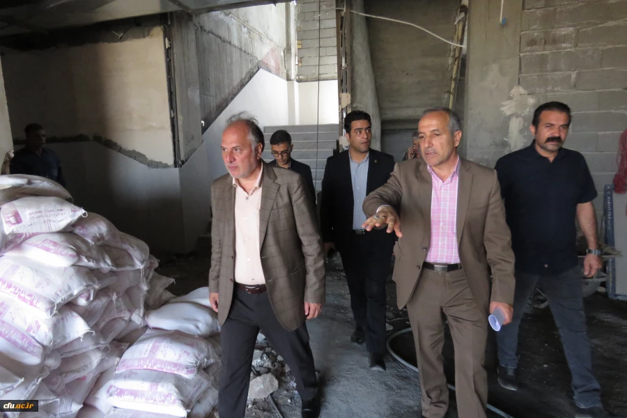 بازدید معاون هماهنگی امور عمرانی استانداری مرکزی از دانشگاه فرهنگیان
 5