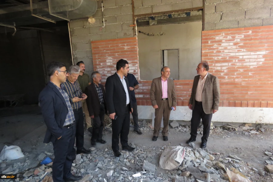 بازدید معاون هماهنگی امور عمرانی استانداری مرکزی از دانشگاه فرهنگیان
 6