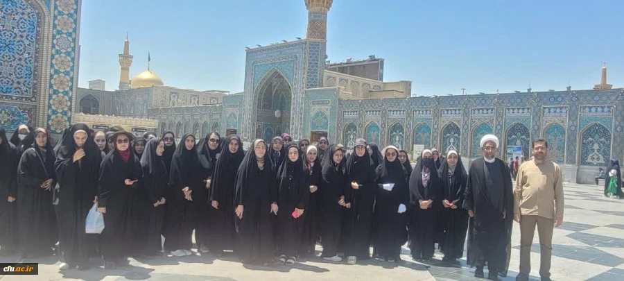 برگزاری اردوی مشهد مقدس ویژه دانشجویان شرکت کننده در طرح ولایت
 2