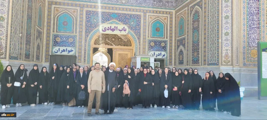 برگزاری اردوی مشهد مقدس ویژه دانشجویان شرکت کننده در طرح ولایت
 4