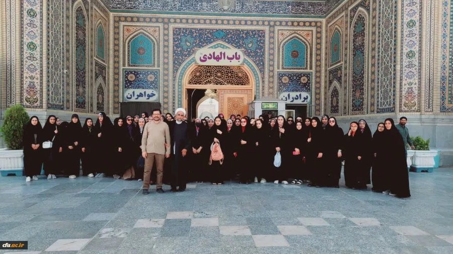 برگزاری اردوی مشهد مقدس ویژه دانشجویان شرکت کننده در طرح ولایت
 6